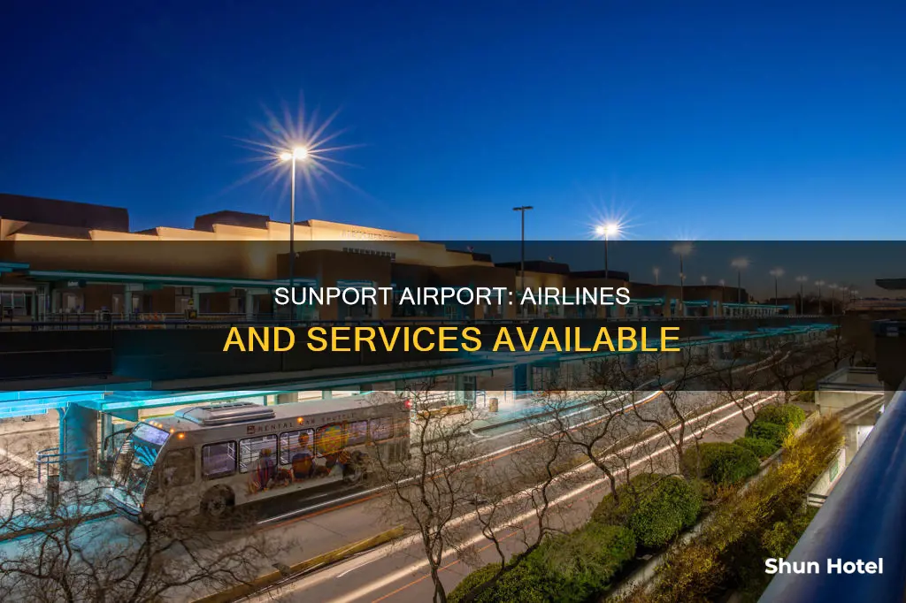 what airlines does sunport airport use