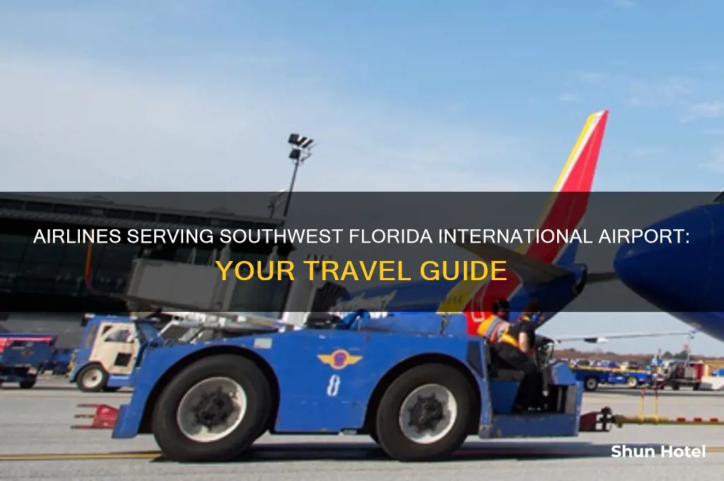 what airlines flies into south west florida internation airport