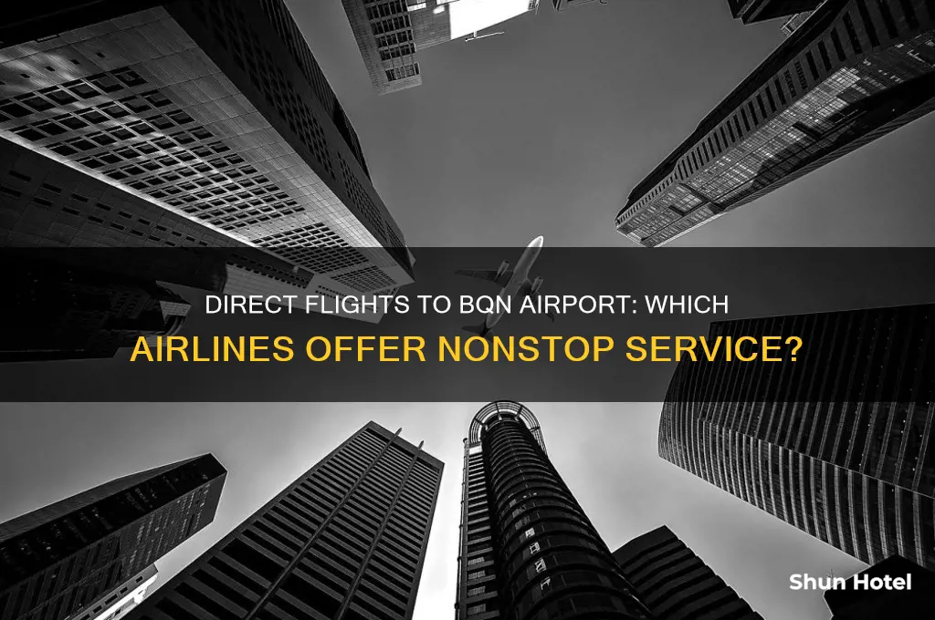 what airlines fly direct to bqn airport