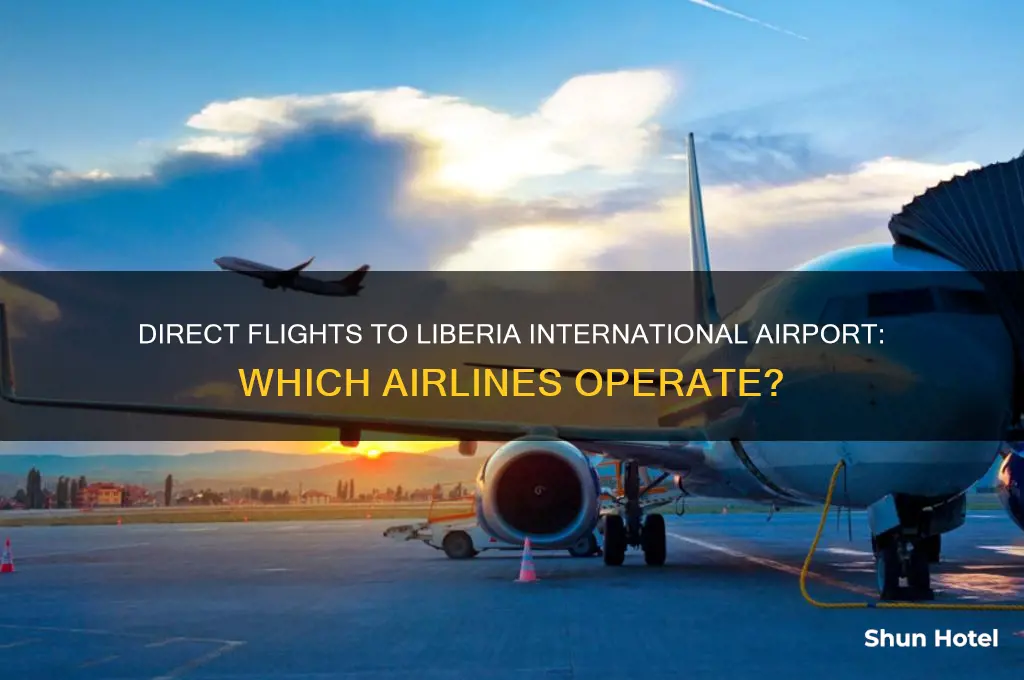 what airlines fly direct to liberia international airport