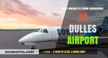 Albuquerque to Dulles: Airlines Offering Direct and Connecting Flights