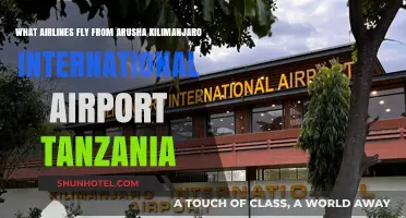 Airlines Operating from Arusha Kilimanjaro International Airport, Tanzania