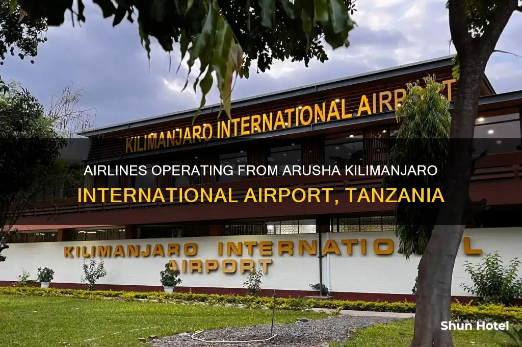 what airlines fly from arusha kilimanjaro international airport tanzania