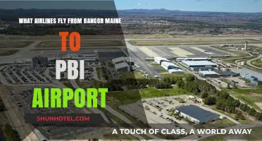 Bangor to PBI: Airlines Offering Direct Flights from Maine