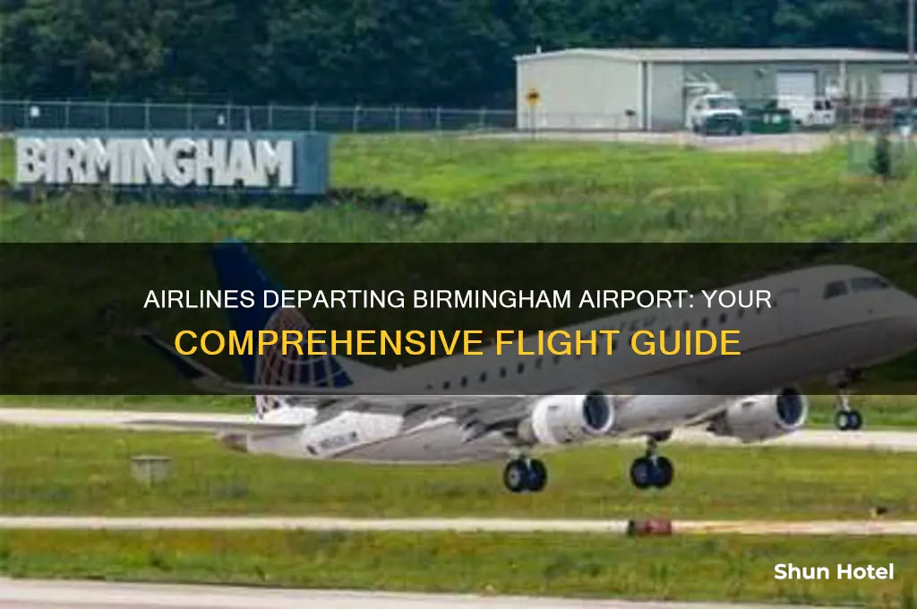 what airlines fly from birmingham airport