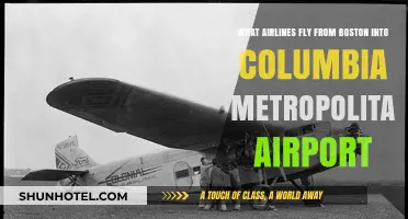 Boston to Columbia: Airlines Serving Columbia Metropolitan Airport