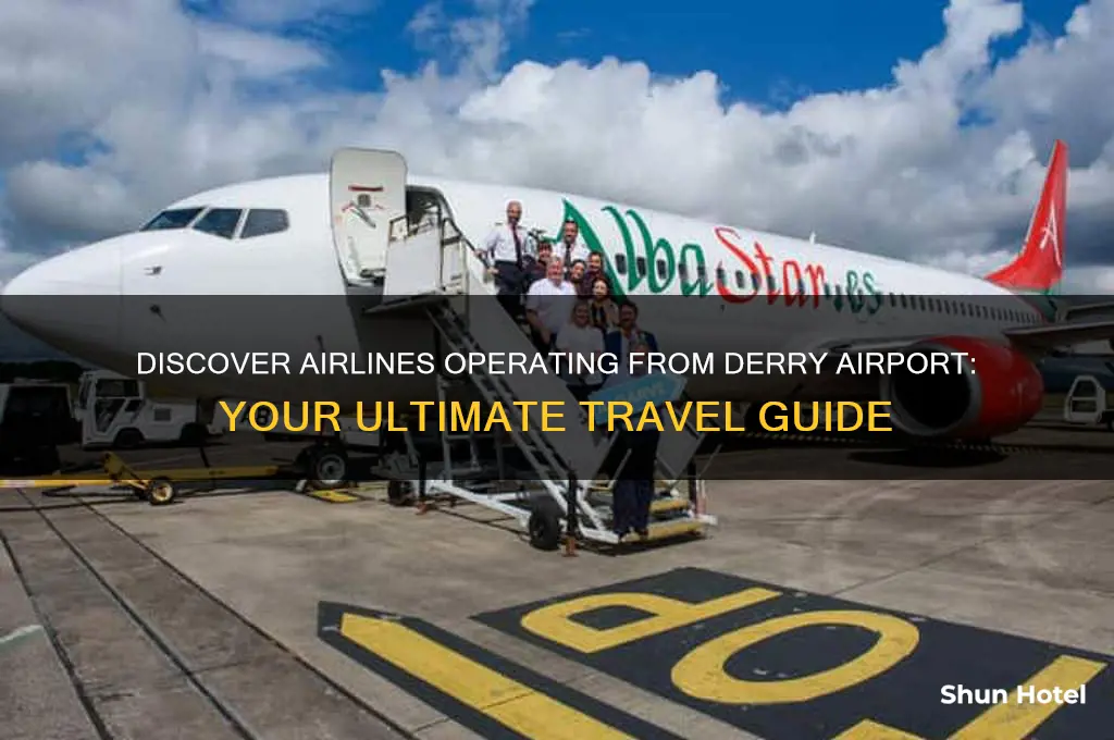 what airlines fly from derry airport