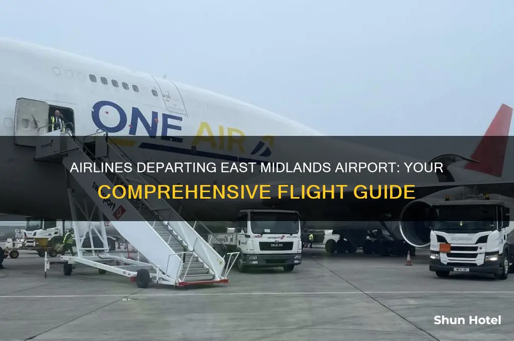 what airlines fly from east midlands airport
