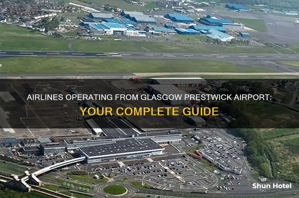 what airlines fly from glasgow prestwick airport