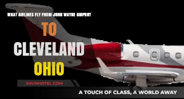Airlines Flying from John Wayne Airport to Cleveland, Ohio