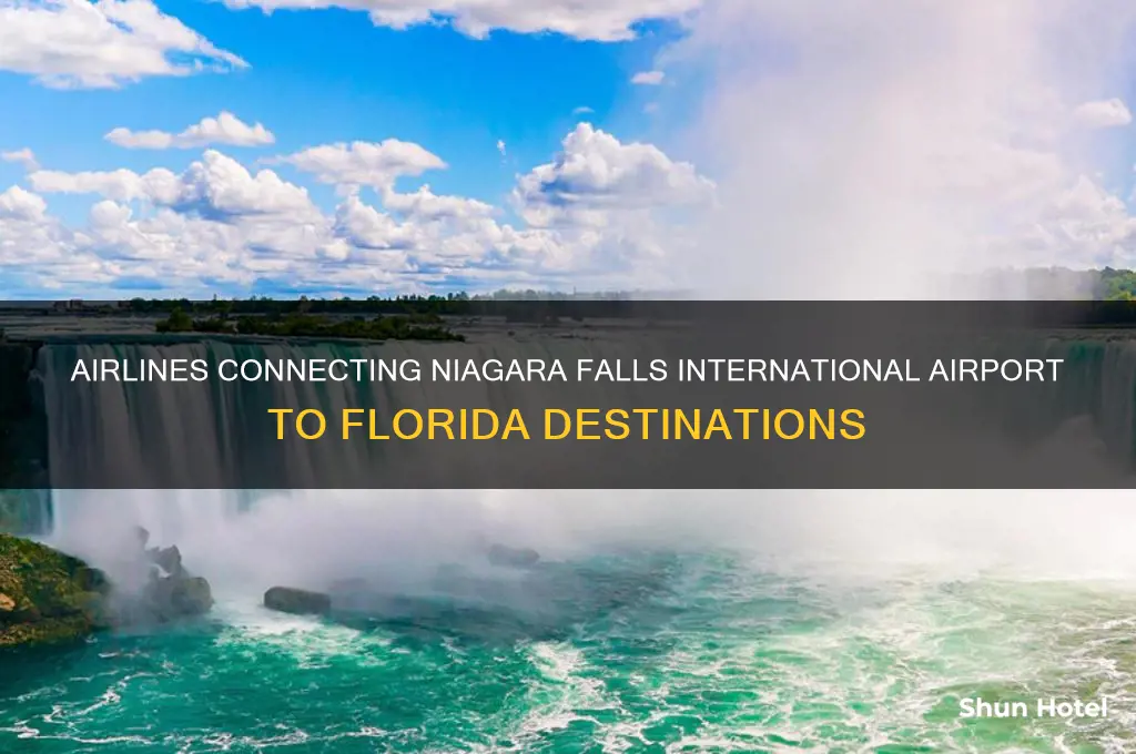 what airlines fly from niagara falls international airport to florida
