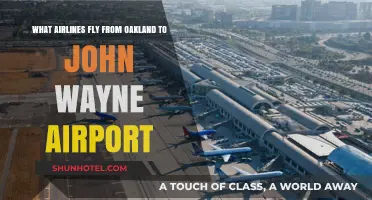 Airlines Flying from Oakland to John Wayne Airport: Your Guide