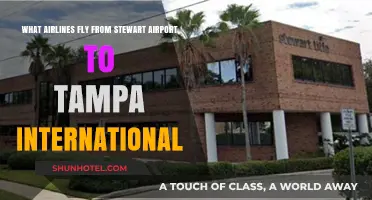 Stewart Airport to Tampa: Airlines Offering Direct Flights