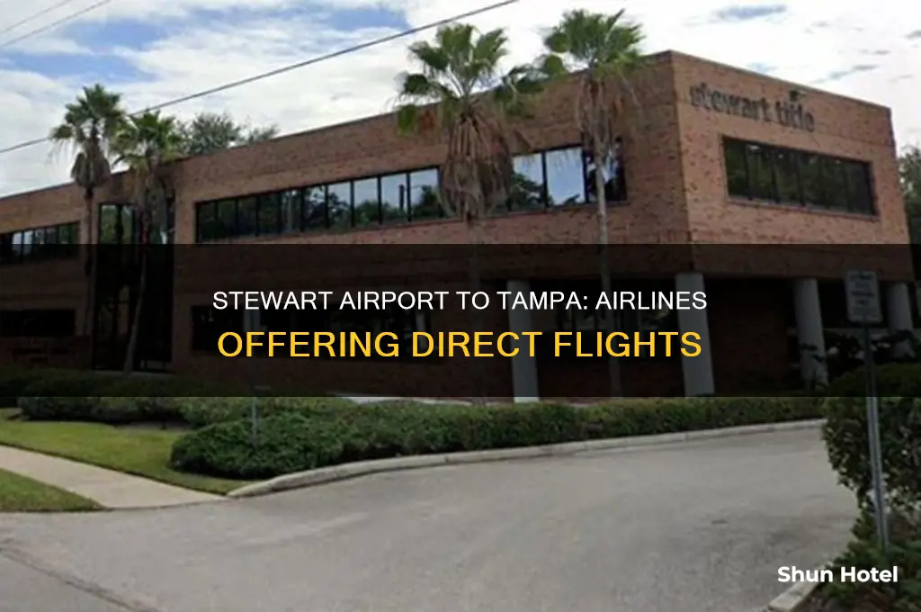 what airlines fly from stewart airport to tampa international