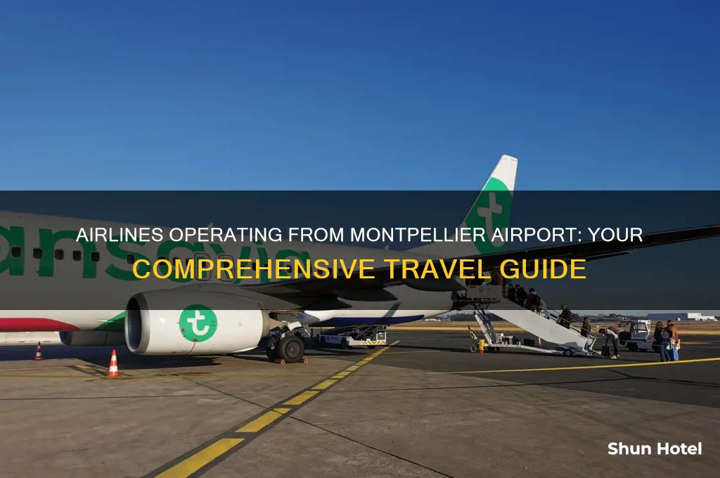 what airlines fly from the montpellier airport
