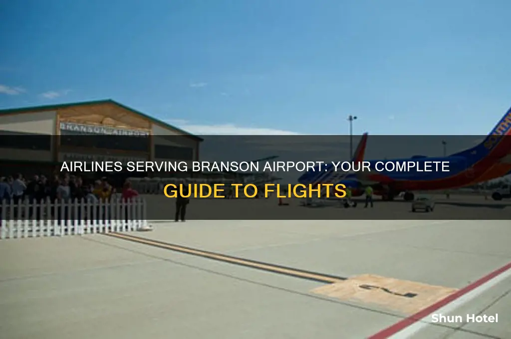 what airlines fly in and out of branson airport