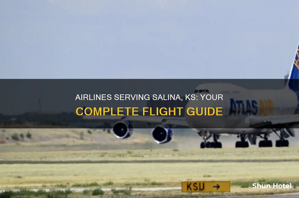 what airlines fly in and out of salina ks airport