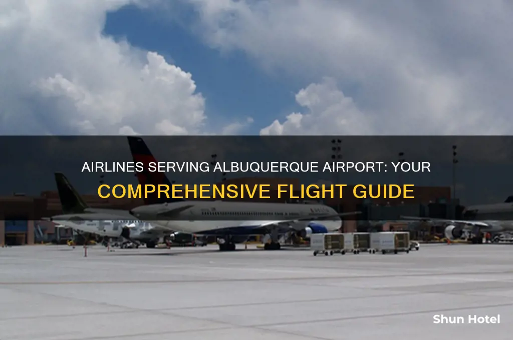 what airlines fly into albuquerque airport