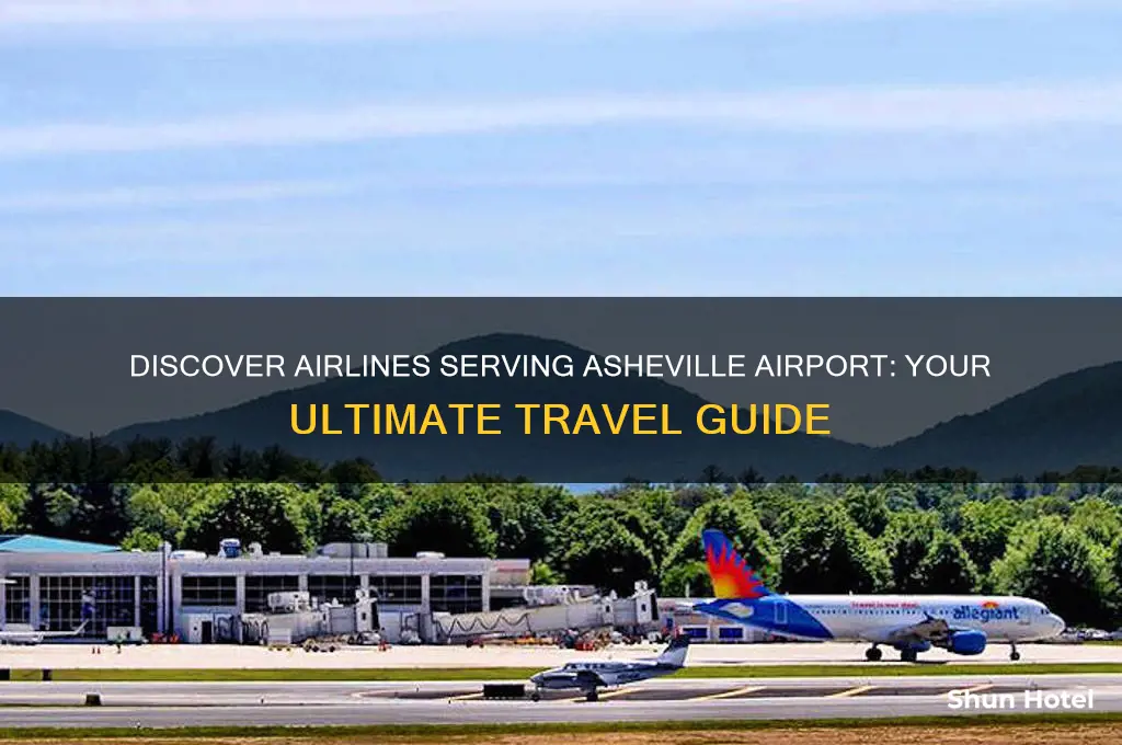 what airlines fly into asheville airport