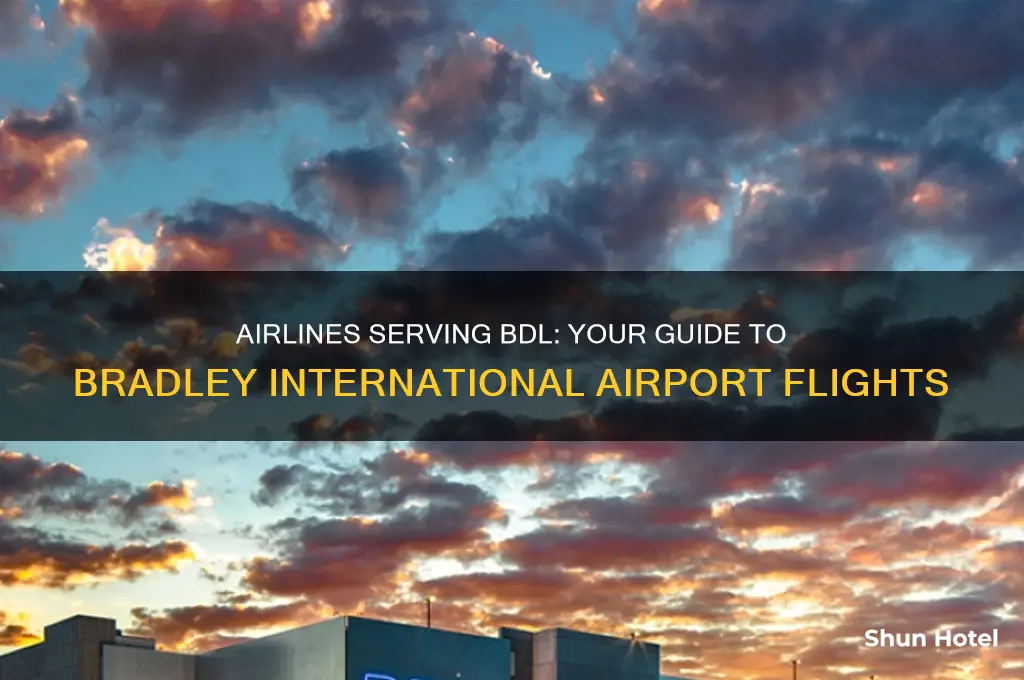 what airlines fly into bdl airport