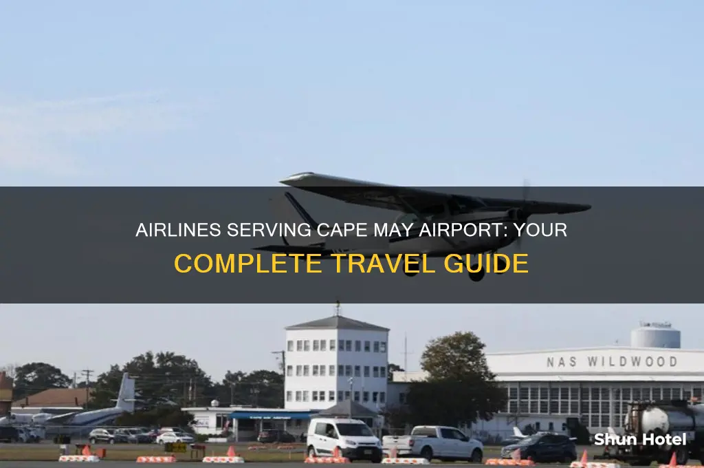 what airlines fly into cape may airport