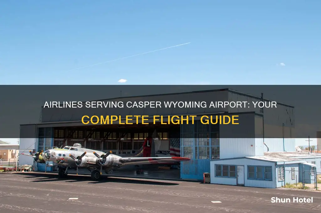 what airlines fly into casper wyoming airport