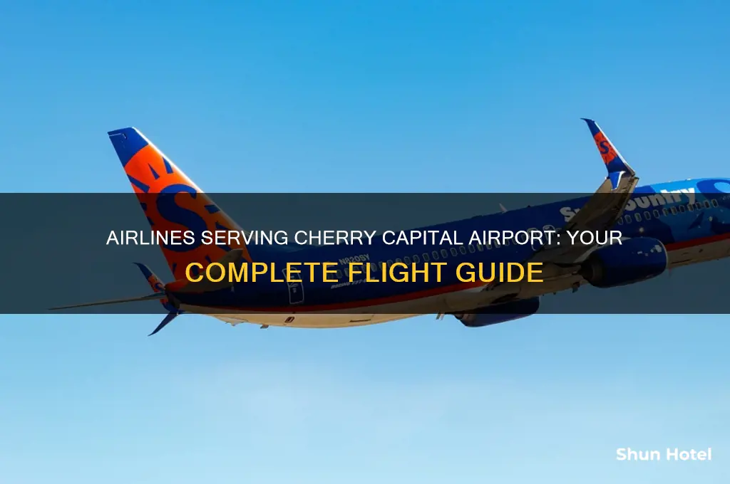 what airlines fly into cherry capital airport