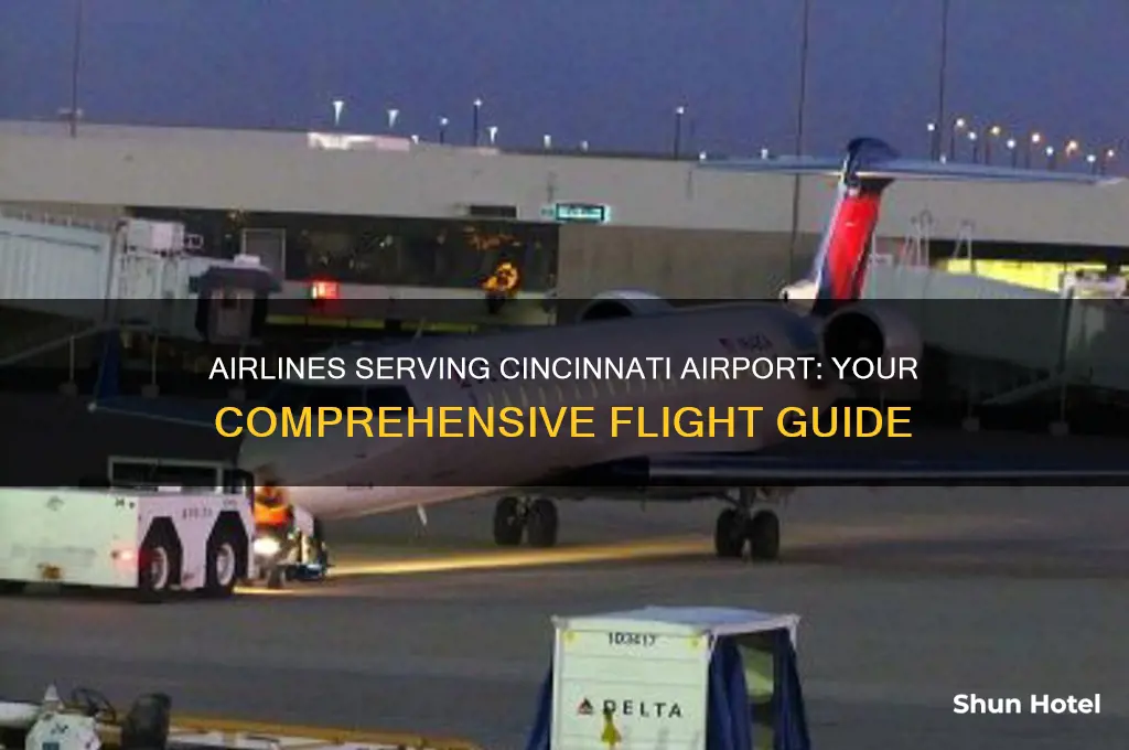 what airlines fly into cincinnati airport