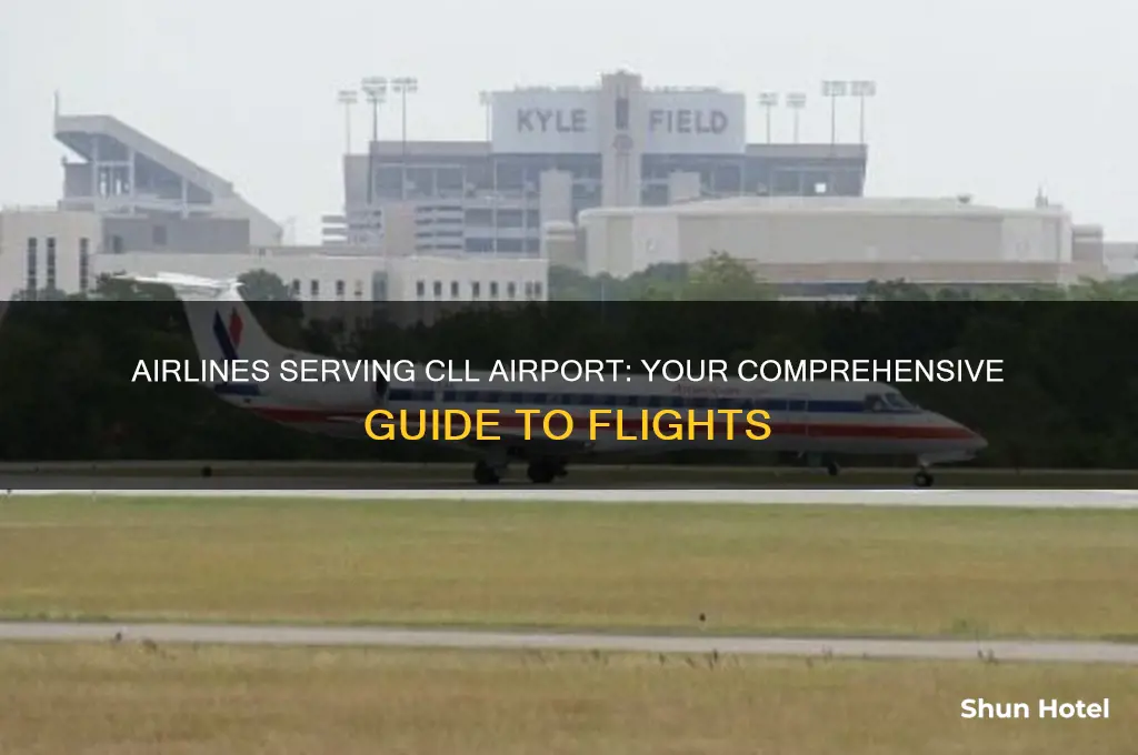what airlines fly into cll airport