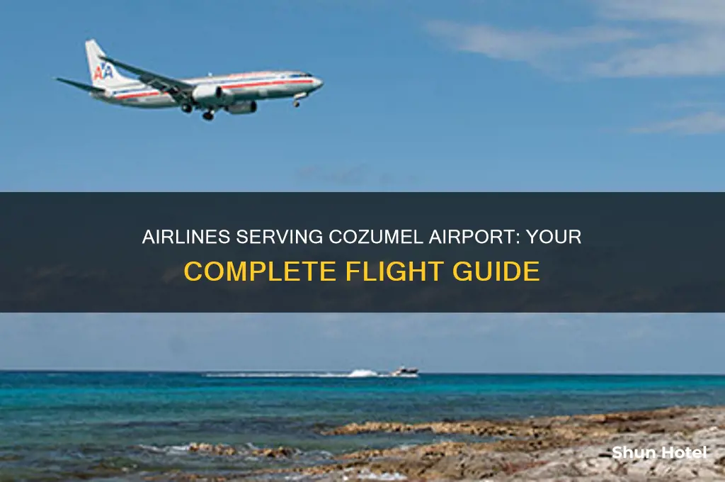 what airlines fly into cozumel airport