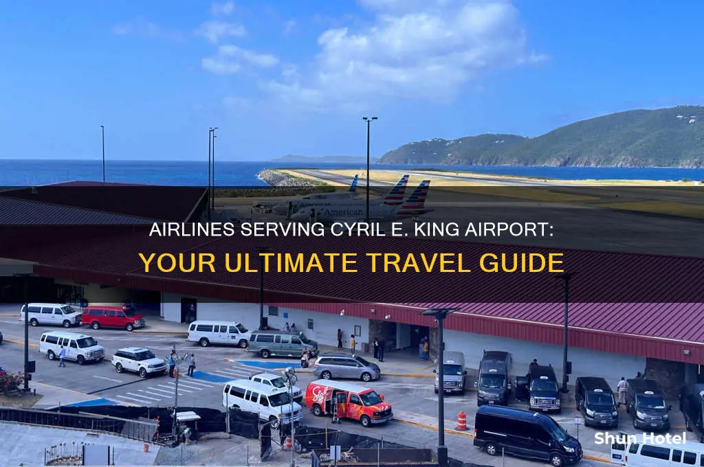 what airlines fly into cyril e king airport