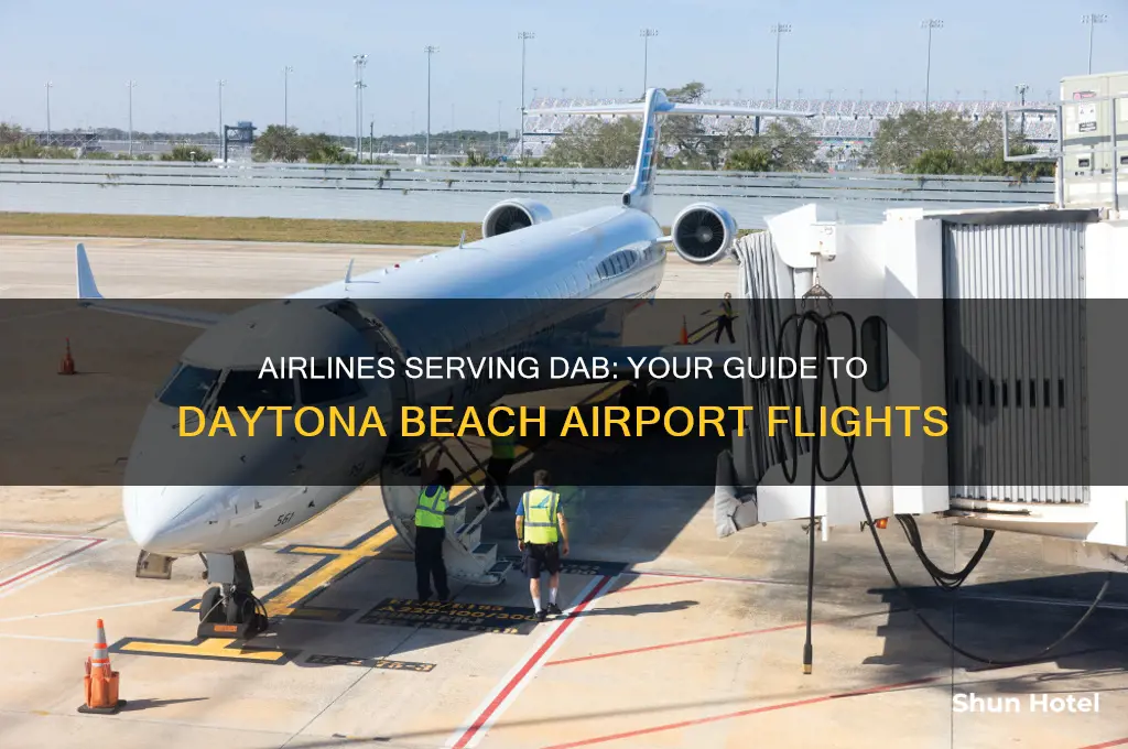 what airlines fly into dab airport