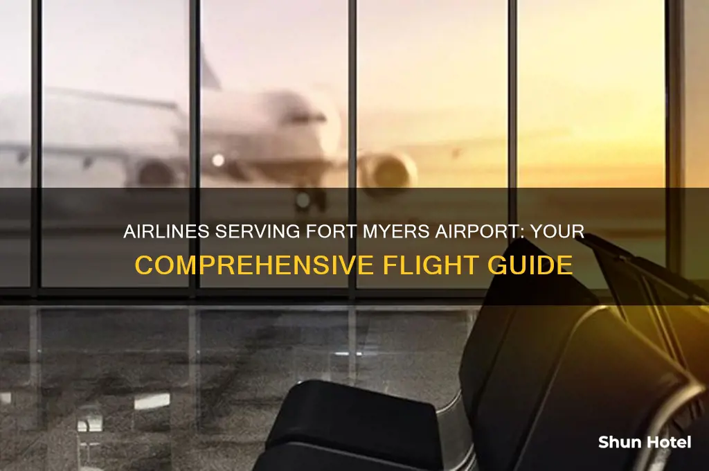 what airlines fly into fort myers airport