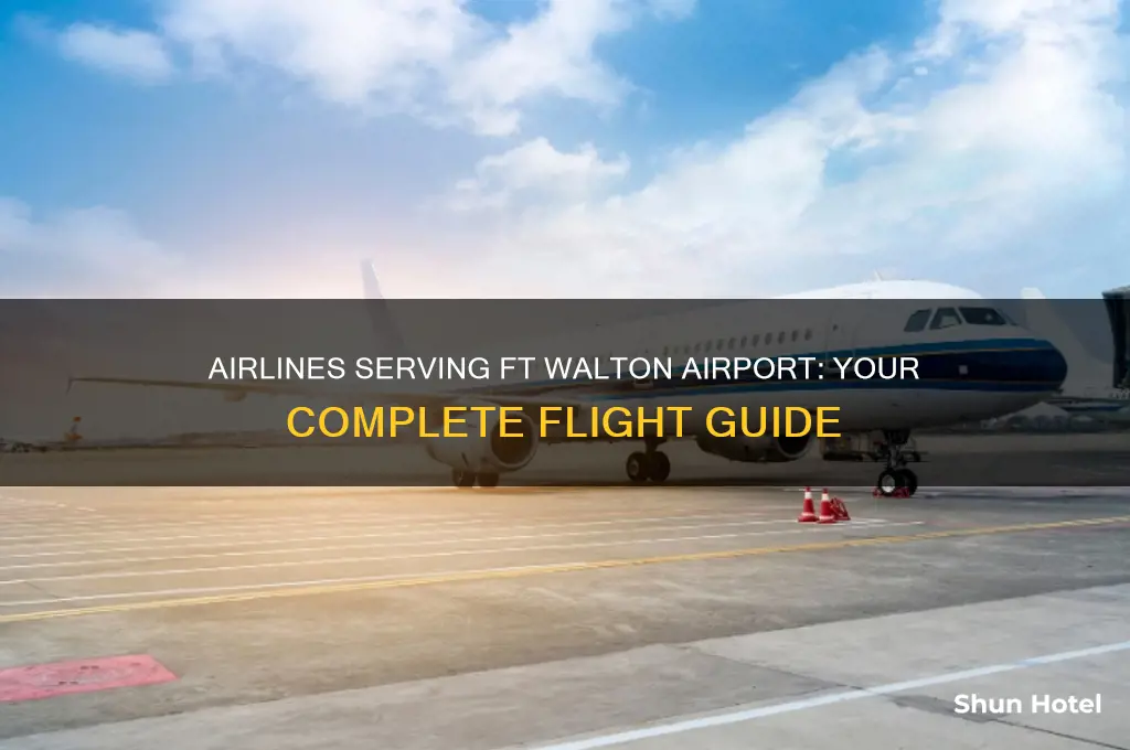 what airlines fly into ft walton airport