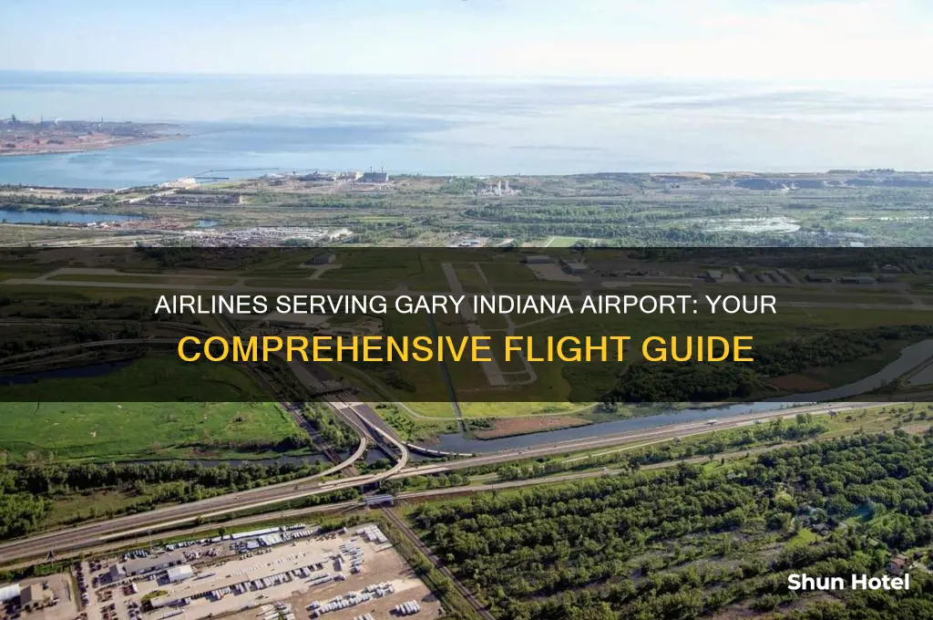 what airlines fly into gary indiana airport