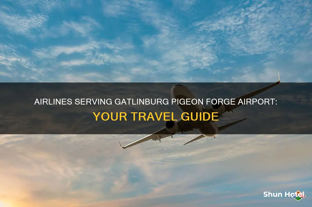 what airlines fly into gatlinburg pigeon forge airport