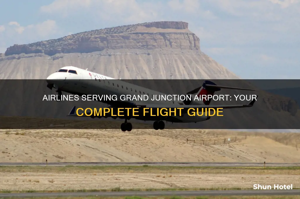 what airlines fly into grand junction airport