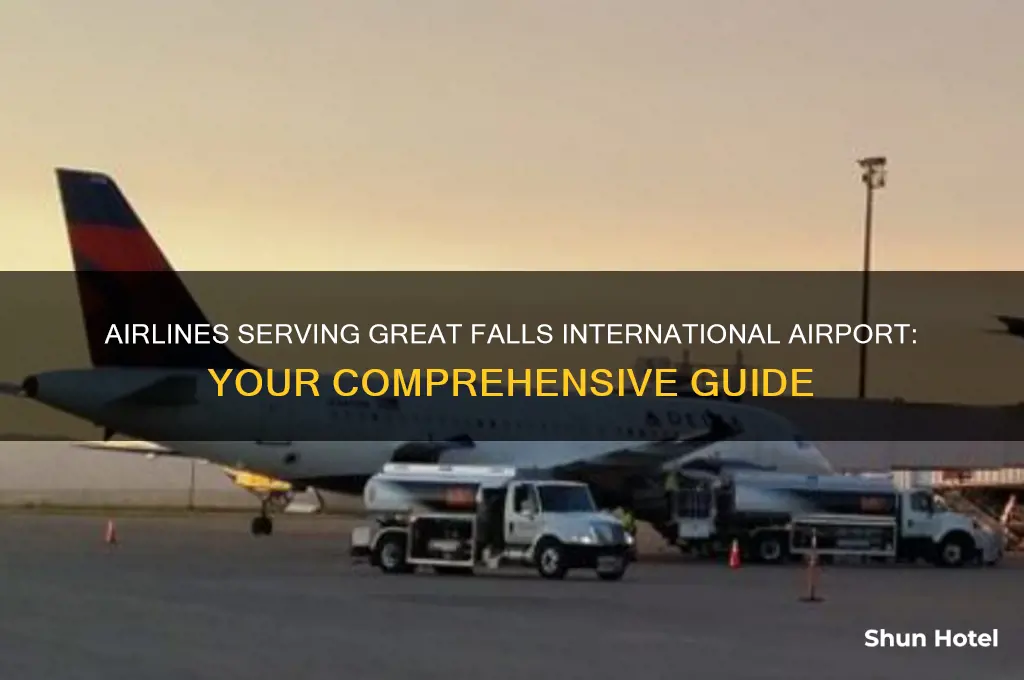what airlines fly into great falls international airport
