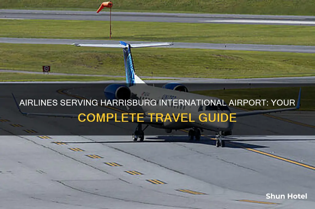 what airlines fly into harrisburg international airport