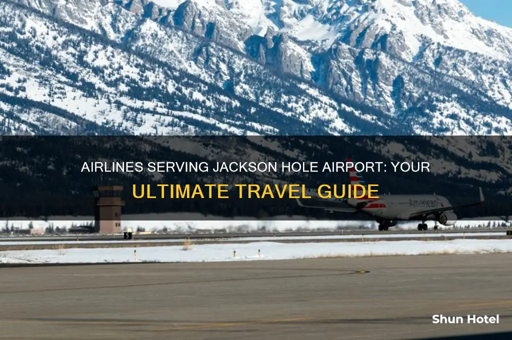 what airlines fly into jackson hole airport