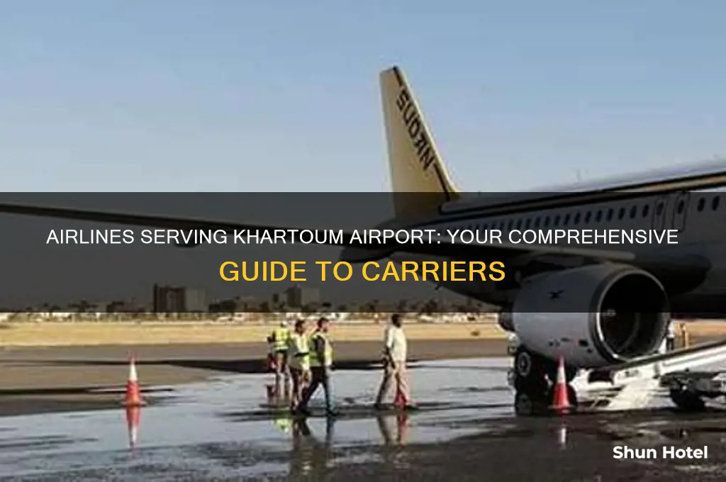what airlines fly into khartoum airport