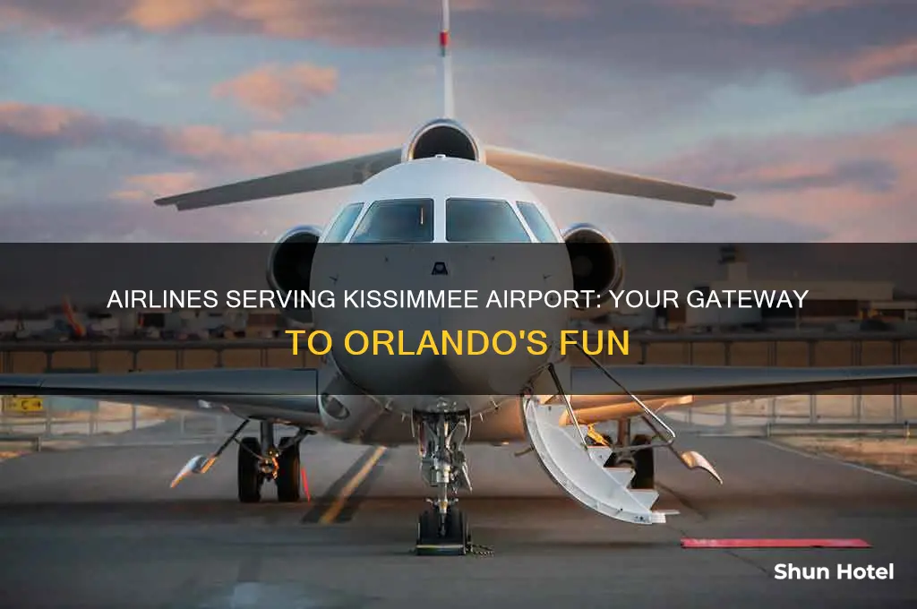 what airlines fly into kissimmee airport