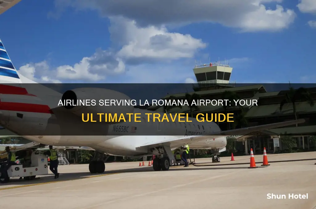 what airlines fly into la romana airport