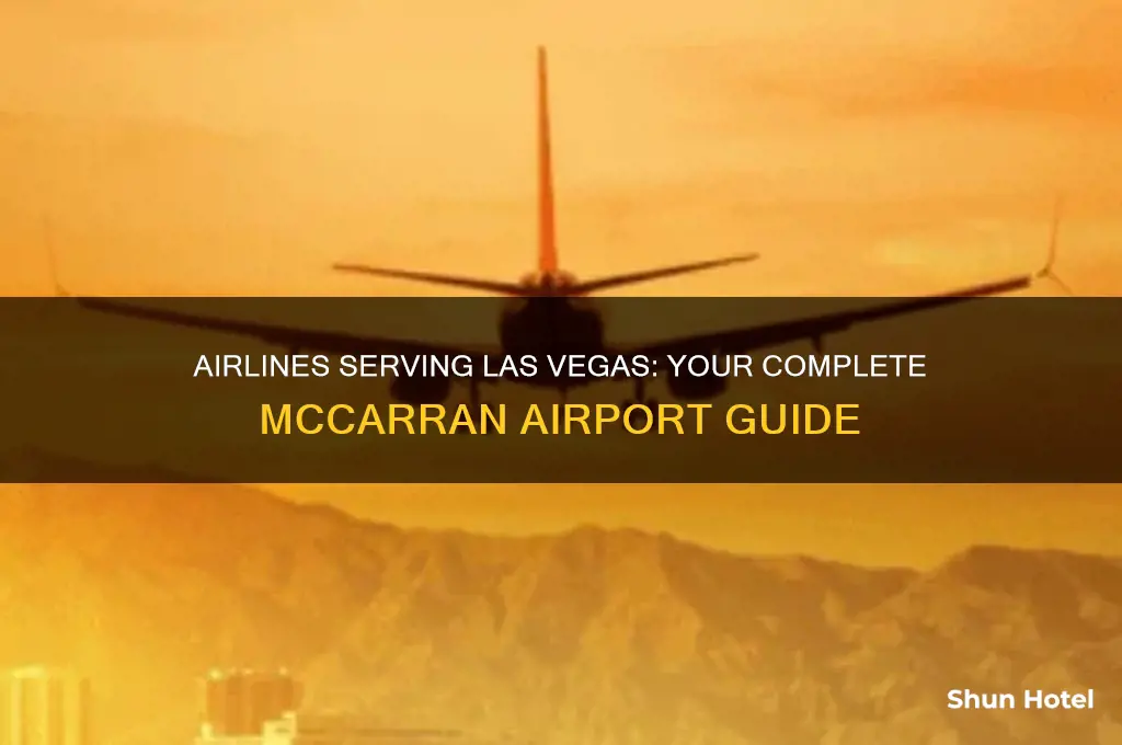 what airlines fly into las vegas airport