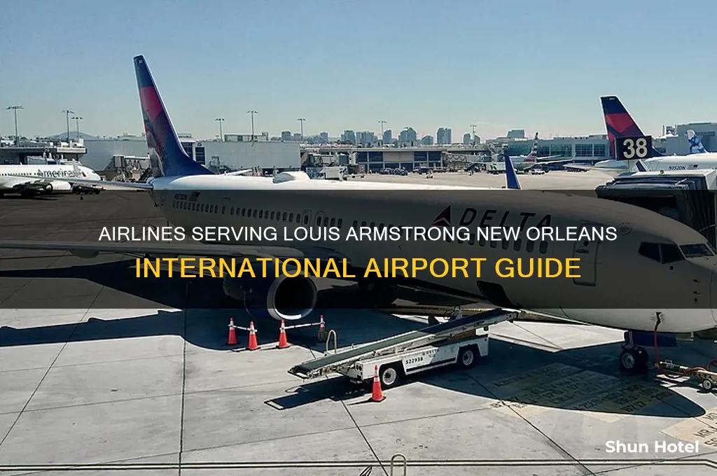 what airlines fly into louis armstrong airport