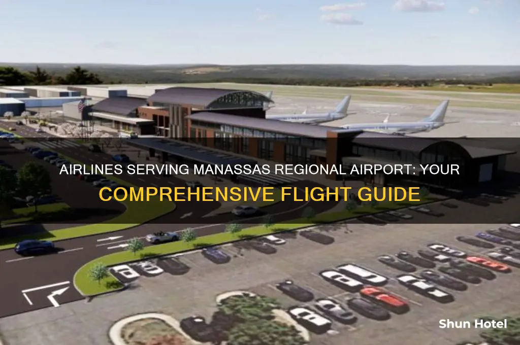 what airlines fly into manassas regional airport