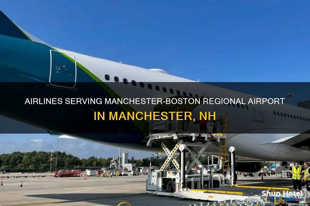 what airlines fly into manchester-boston regional airport in manchester nh