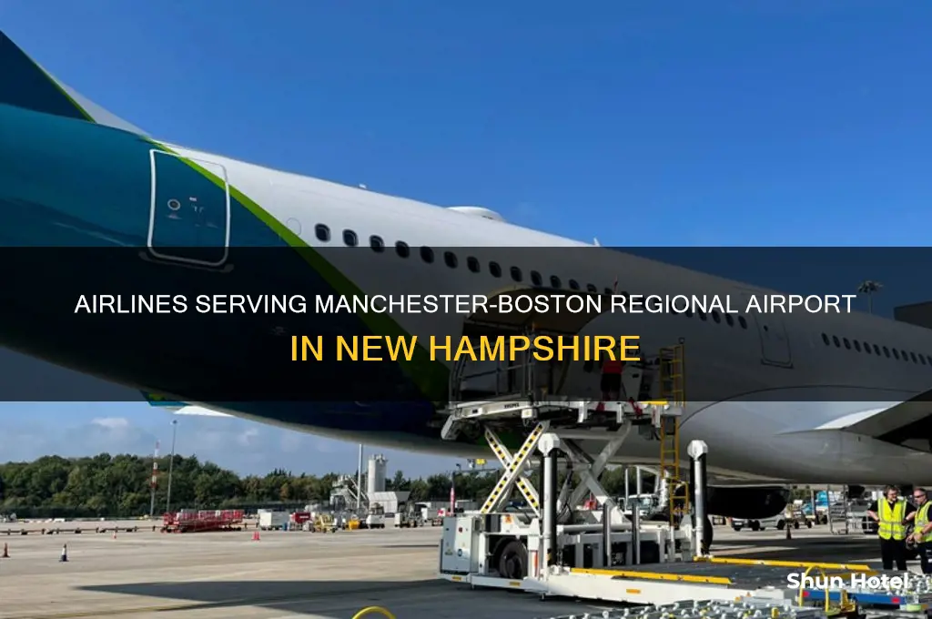 what airlines fly into manchester new hampshire airport