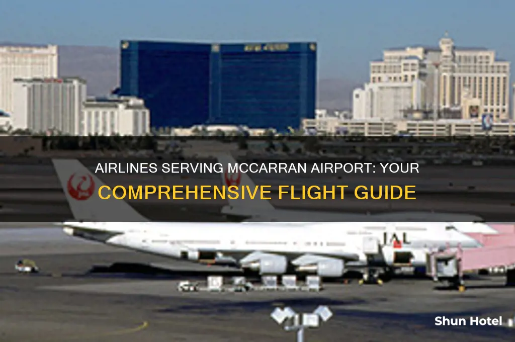 what airlines fly into mccarran airport