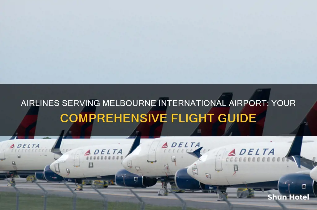 what airlines fly into melbourne international airport